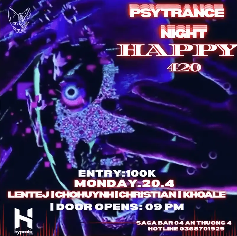 psytrance night @ saga