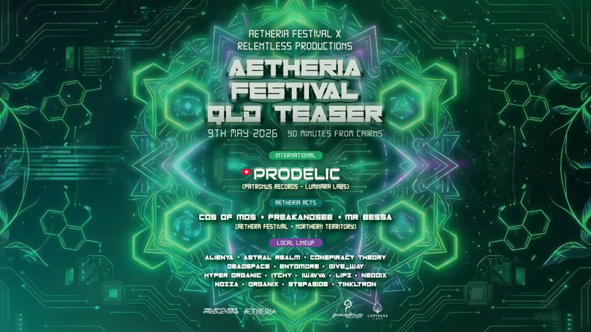 aetheria festival x relentless productions: aetheria qld teaser