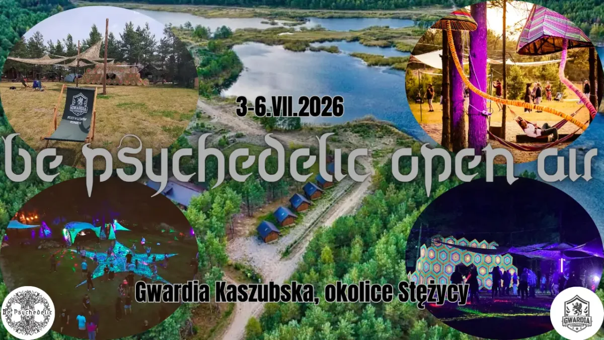 be psychedelic open air