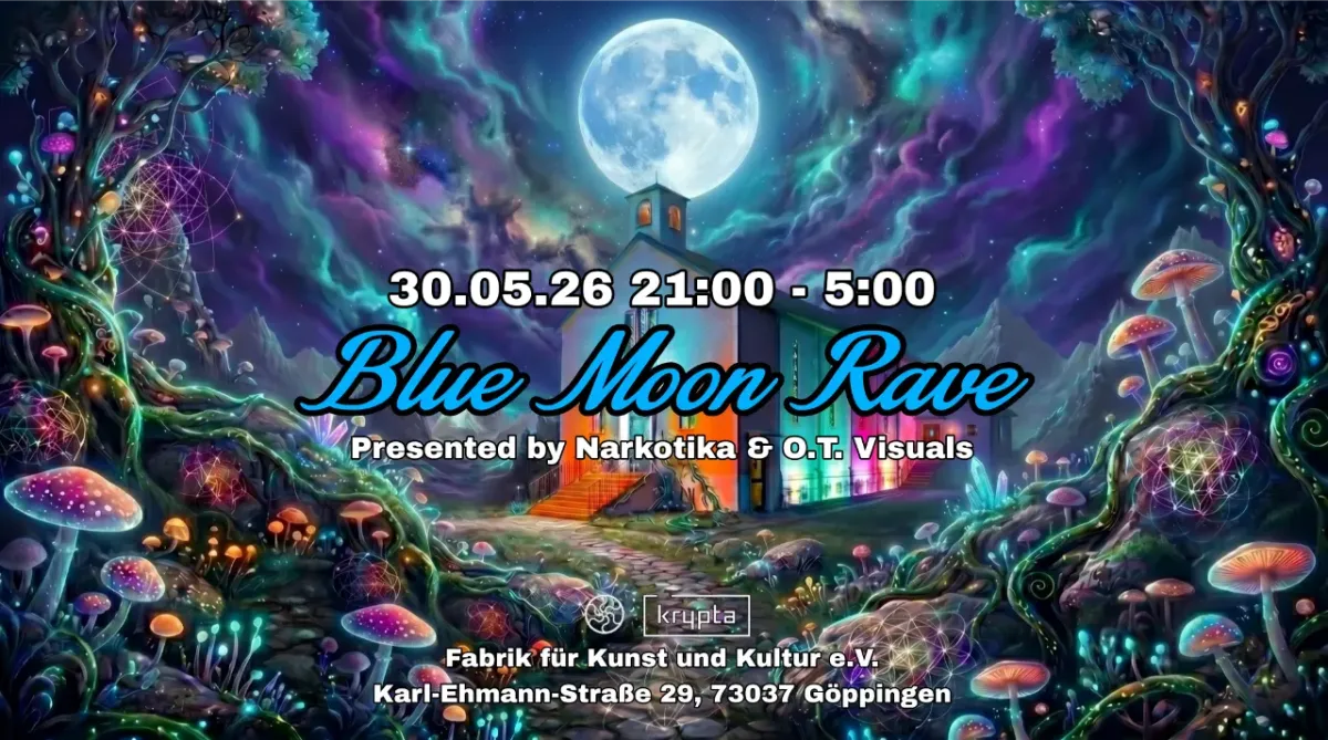 blue moon rave