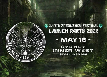 church of techno • earth frequency festival launch
