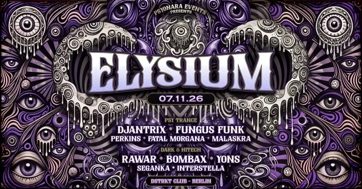 elysium | fungus funk | rawar | djantrix | bombax