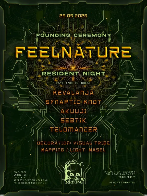 feelnature kulturverein launch party