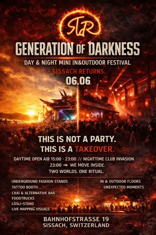 generation of darkness – day & night mini in&outdoor festival