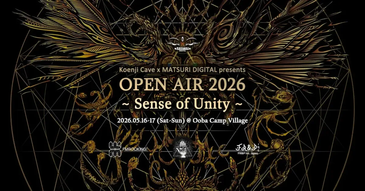 koenji cave x matsuri digital presents - open air ~ sense of unity ~
