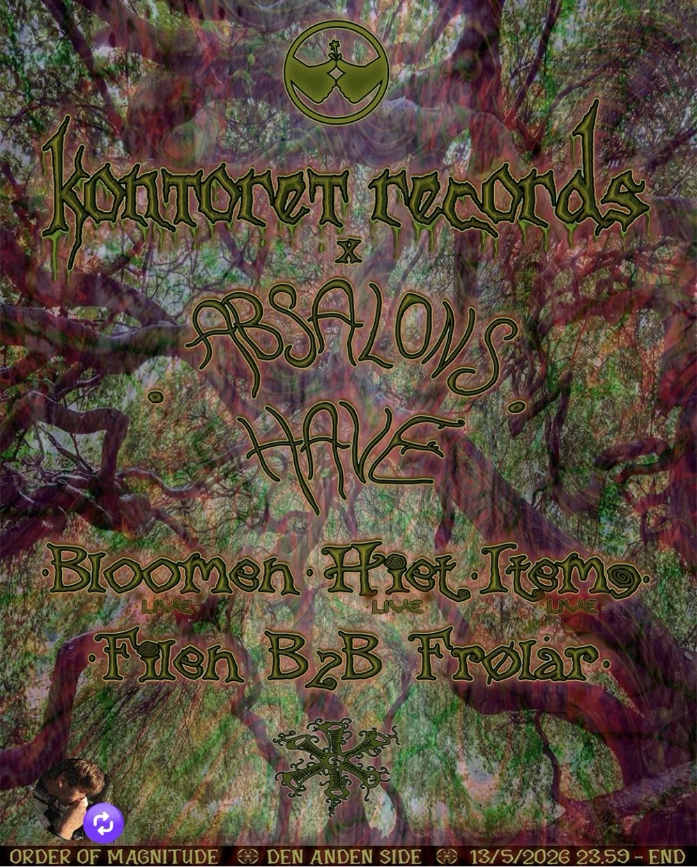 order of magnitude: kontoret x absalons have