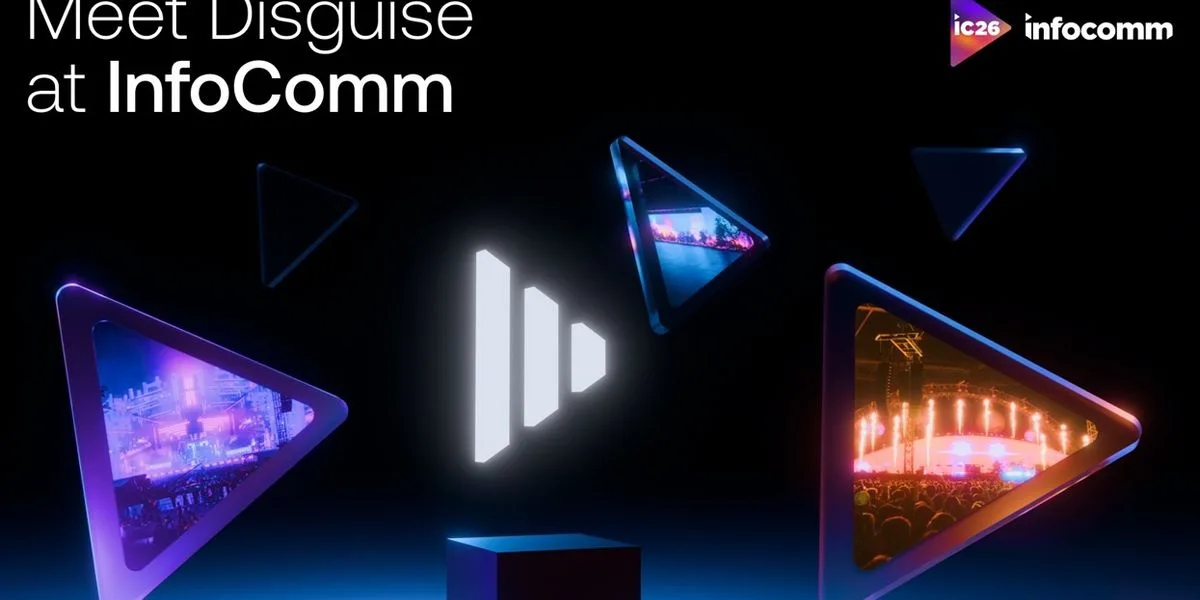 disguise puts the media server on a laptop