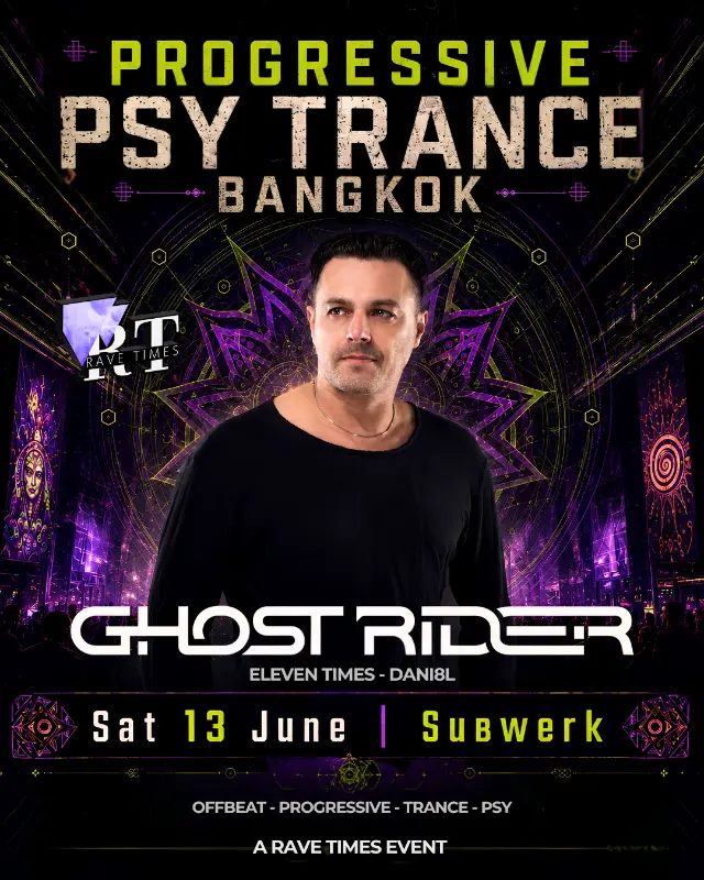 progressive psy trance w/ ghost rider