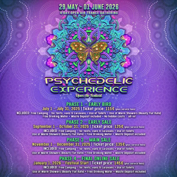 psychedelic experience open air festival