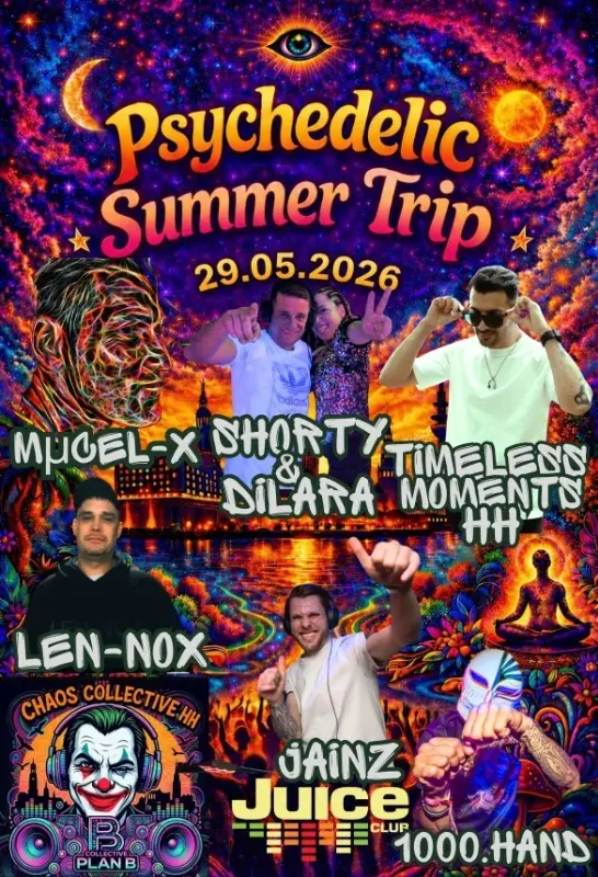psychedelic summer trip