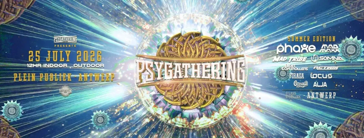 psygathering summer editio: outdoor and indoor @ plein publiek antwerp