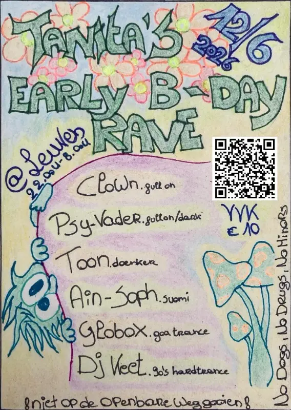 tanita's early b-day rave 🦋🐸🦋