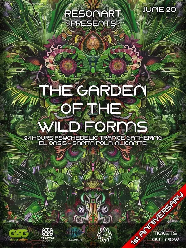 the garden of the wild forms