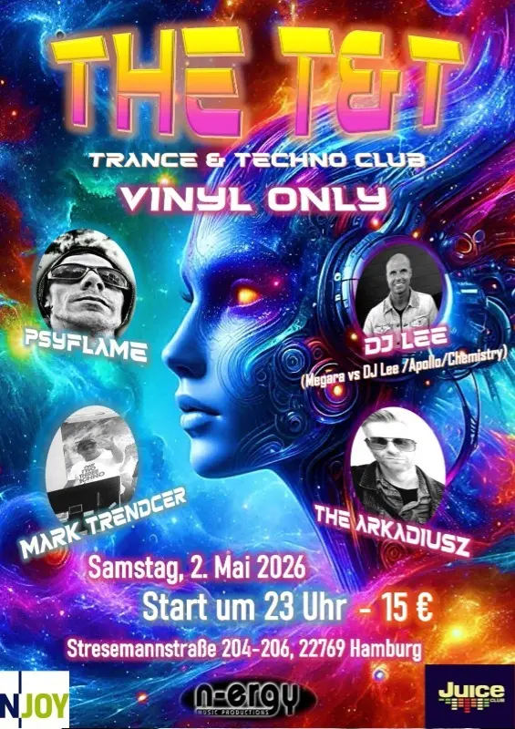 the t&t / trance & techno club - vinyl only!