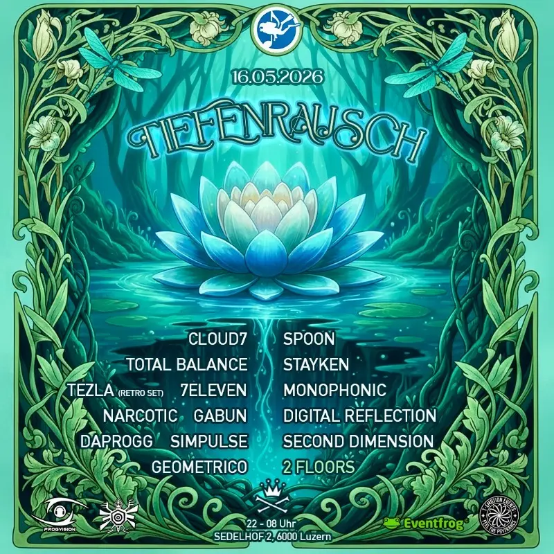 ⚓️ tiefenrausch ~ ⚓️ w/ cloud7, total balance, tezla uvm.