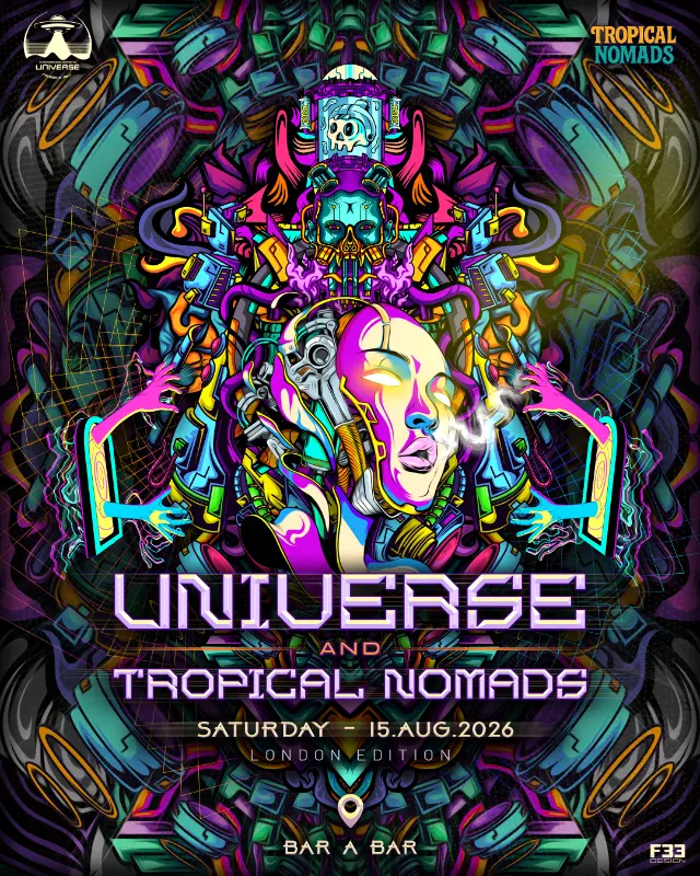universe & tropical nomads in london